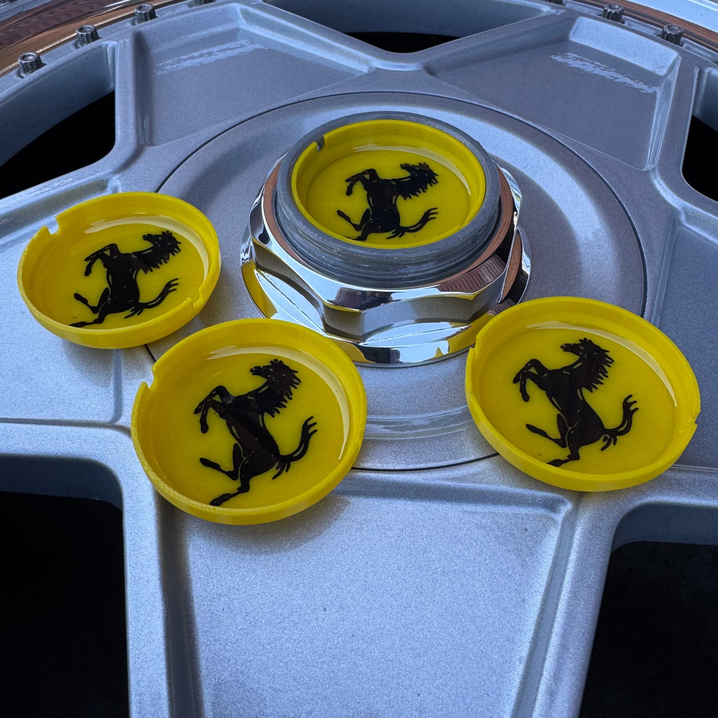 Autostrada Modena logos “ferrari”