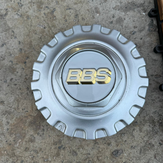 BBS RC090 logos stickers 70mm platinum white/gold