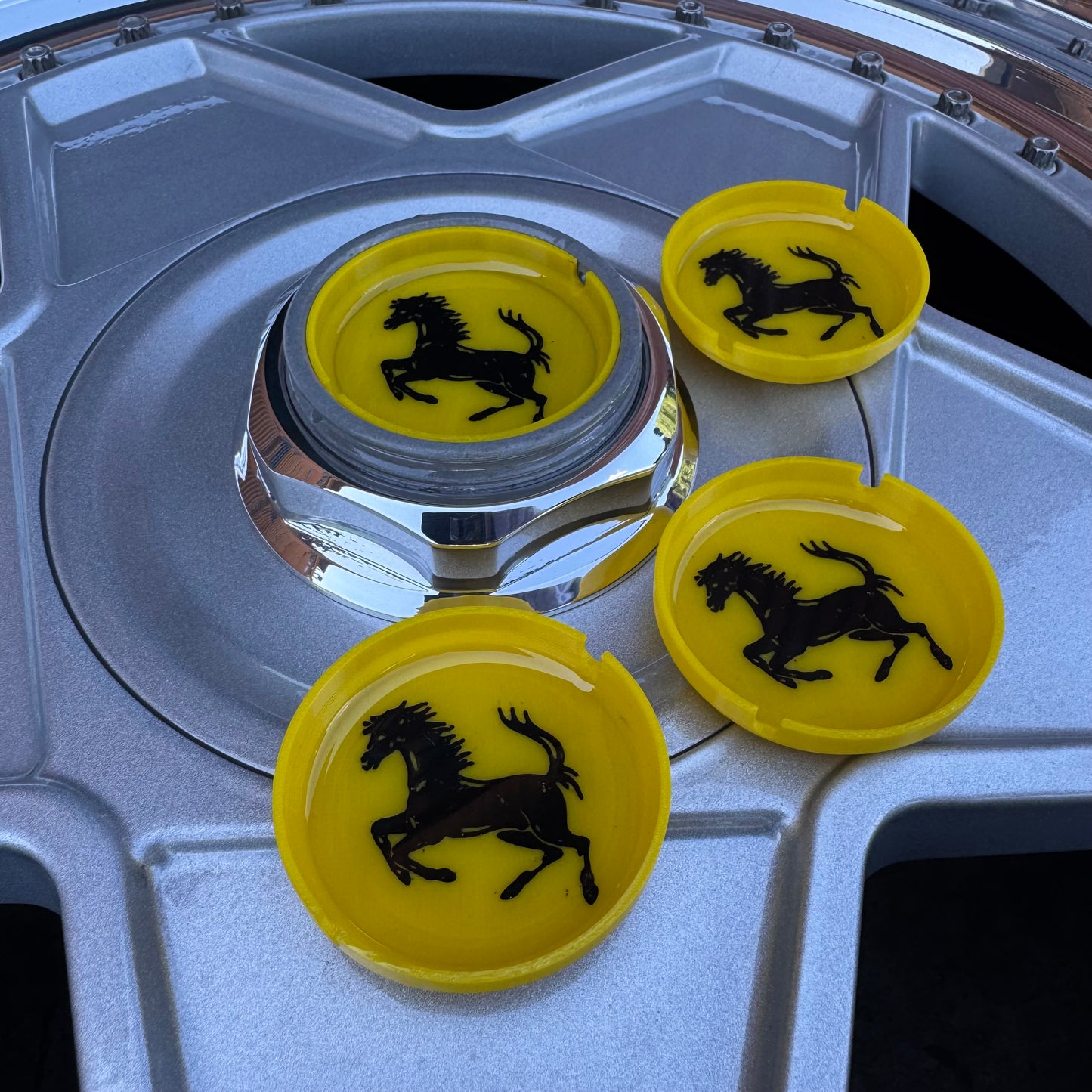 Autostrada Modena logos “ferrari”