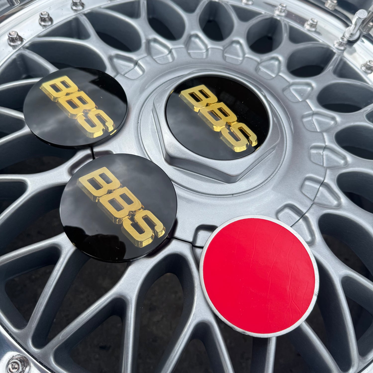 BBS 70mm stickers