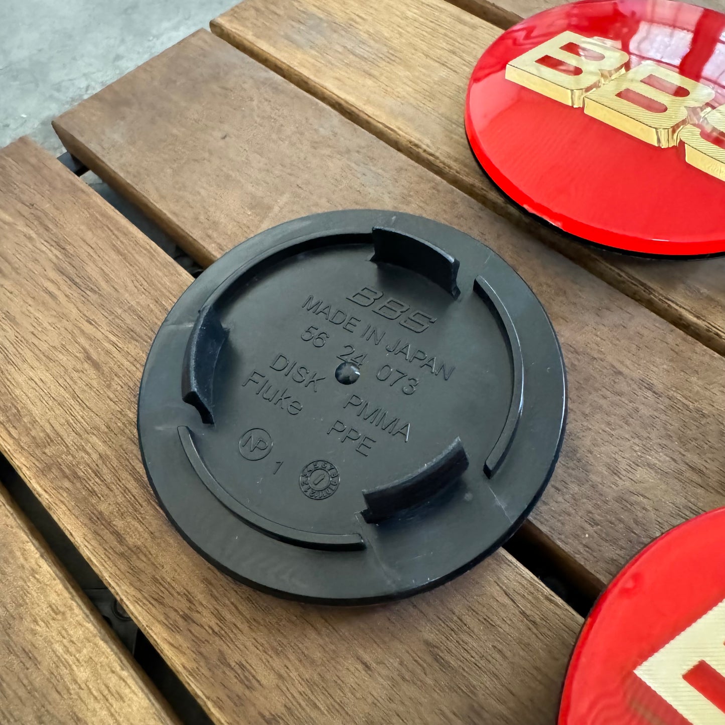 BBS RS LM rz center caps logos 3d 70mm red gold 56.24.073 set of 4