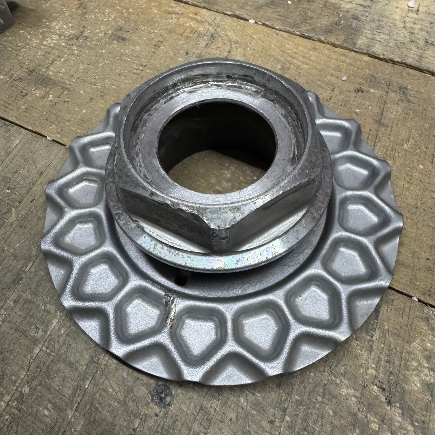 BBS RS 16/17 Aluminum hex + waffle