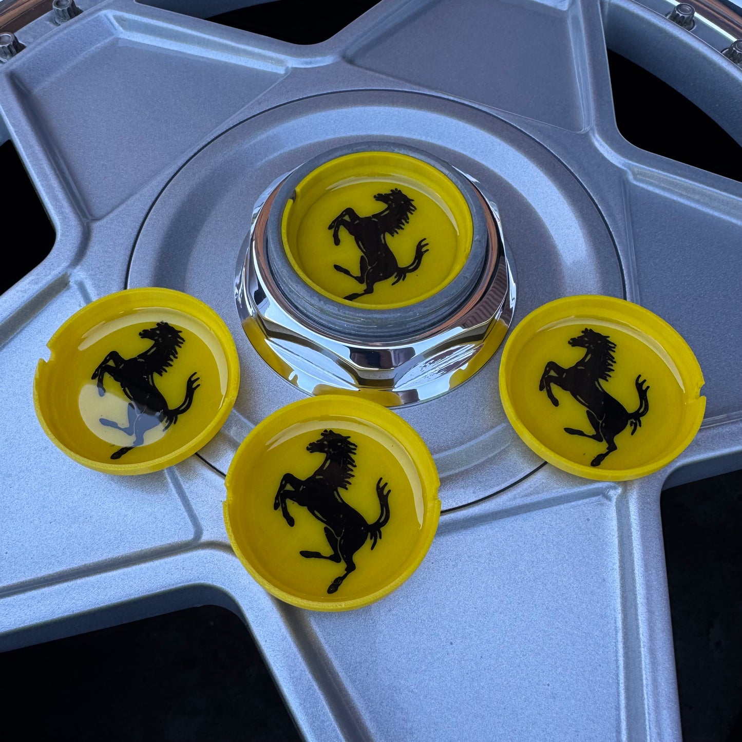 Autostrada Modena logos “ferrari”