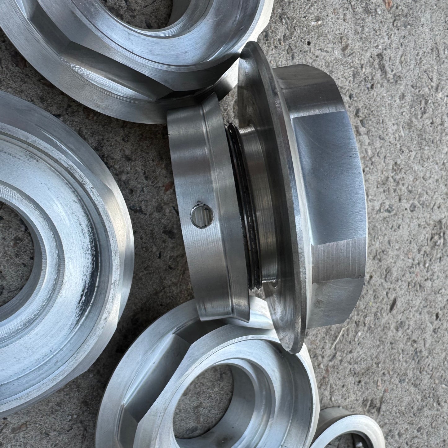 BBS RC090 Aluminum hexes